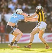 11 May 2019; Liam Rushe of Dublin in action against Paddy Deegan of Kilkenny during the Leinster GAA Hurling Senior Championship Round 1 match between Kilkenny and Dublin at Nowlan Park in Kilkenny. Photo by Stephen McCarthy/Sportsfile