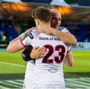 17 May 2019; Rory Best, left, with Angus Kernohan of Ulster after the Guinness PRO14 Semi-Final match between Glasgow Warriors and Ulster at Scotstoun Stadium in Glasgow, Scotland. Photo by Ross Parker/Sportsfile
