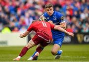 18 May 2019; Garry Ringrose of Leinster in action against Keith Earls of Munster during the Guinness PRO14 semi-final match between Leinster and Munster at the RDS Arena in Dublin. Photo by Harry Murphy/Sportsfile