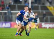 18 May 2019; Karl O’Connell of Monaghan in action against Killian Clarke of Cavan during the Ulster GAA Football Senior Championship quarter-final match between Cavan and Monaghan at Kingspan Breffni in Cavan. Photo by Daire Brennan/Sportsfile