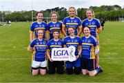18 May 2019; The St Kevin's Community College, Dunlavin, Co Wicklow, team at the LGFA Interfirms Blitz 2019 at Naomh Mearnóg GAA Club, Portmarnock, Dublin. This year 12 teams competed for the top prize, while 11 teams signed up to take part in a recreational blitz. Photo by Piaras Ó Mídheach/Sportsfile