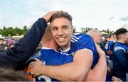 18 May 2019; Conor Madden and Cian Mackey of Cavan celebrate after the Ulster GAA Football Senior Championship quarter-final match between Cavan and Monaghan at Kingspan Breffni in Cavan. Photo by Oliver McVeigh/Sportsfile