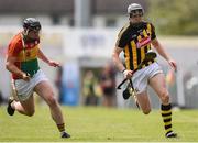 19 May 2019; Walter Walsh of Kilkenny in action against John Nolan of Carlow during the Leinster GAA Hurling Senior Championship Round 2 match between Carlow and Kilkenny at Netwatch Cullen Park in Carlow. Photo by Ben McShane/Sportsfile