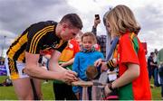 19 May 2019; Liam Blanchfield of Kilkenny signs autographs for supporters following the Leinster GAA Hurling Senior Championship Round 2 match between Carlow and Kilkenny at Netwatch Cullen Park in Carlow. Photo by Ben McShane/Sportsfile