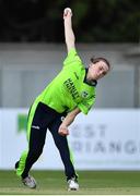 5 May 2019; Lara Maritz of Ireland bowls to Stafanie Taylor of West Indies during the T20 International between Ireland and West Indies at the YMCA Cricket Ground, Ballsbridge, Dublin.  Photo by Brendan Moran/Sportsfile