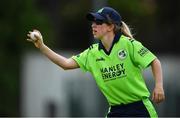 5 May 2019; Celeste Raack of Ireland during the T20 International between Ireland and West Indies at the YMCA Cricket Ground, Ballsbridge, Dublin.  Photo by Brendan Moran/Sportsfile