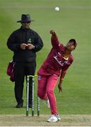 5 May 2019; Shemaine Campbelle of West Indies during the T20 International between Ireland and West Indies at the YMCA Cricket Ground, Ballsbridge, Dublin.  Photo by Brendan Moran/Sportsfile
