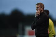 27 May 2019; Dundalk head coach Vinny Perth during the EA Sports Cup Quarter-Final match between  Dundalk and UCD at Oriel Park in Dundalk, Louth. Photo by Oliver McVeigh/Sportsfile