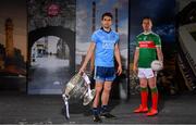 30 May 2019; In attendance at SuperValu GAA Sponsorship Launch 2019 at D-Light Studios in Dublin are Bernard Brogan of Dublin and Andy Moran of Mayo with the Sam Maguire Cup. SuperValu today launched their 10th year as sponsor of the GAA Football All-Ireland Senior Championship. Joined by their GAA ambassadors Bernard Brogan, Andy Moran, Damien Comer, Doireann O’Sullivan and Valerie Mulcahy – SuperValu revealed that they will contribute over €2.6 million to the GAA and GAA Clubs across the country, this year. Throughout their 10-years as GAA sponsor, SuperValu has contributed over €18 million to aid the development of our national sport. Photo by Sam Barnes/Sportsfile