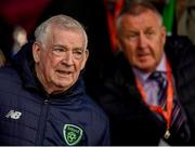 6 May 2019; Former FAI President Tony Fitzgerald during the 2019 UEFA European Under-17 Championships Group A match between Republic of Ireland and Czech Republic at the Regional Sports Centre in Waterford. Photo by Stephen McCarthy/Sportsfile