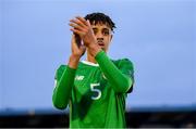 6 May 2019; Andrew Omobamidele of Republic of Ireland following the 2019 UEFA European Under-17 Championships Group A match between Republic of Ireland and Czech Republic at the Regional Sports Centre in Waterford. Photo by Stephen McCarthy/Sportsfile