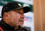 9 June 2019; Gibraltar manager Julio César Ribas during a press conference at the Aviva Stadium in Dublin. Photo by Eóin Noonan/Sportsfile