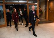 10 June 2019; Republic of Ireland manager Mick McCarthy arrives prior to the UEFA EURO2020 Qualifier Group D match between Republic of Ireland and Gibraltar at Aviva Stadium, Lansdowne Road in Dublin. Photo by Stephen McCarthy/Sportsfile