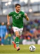 10 June 2019; Robbie Brady of Republic of Ireland during the UEFA EURO2020 Qualifier Group D match between Republic of Ireland and Gibraltar at the Aviva Stadium, Lansdowne Road in Dublin. Photo by Harry Murphy/Sportsfile