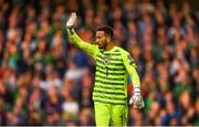 10 June 2019; Kyle Goldwin of Gibraltarduring the UEFA EURO2020 Qualifier Group D match between Republic of Ireland and Gibraltar at the Aviva Stadium, Lansdowne Road in Dublin. Photo by Harry Murphy/Sportsfile