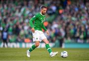 10 June 2019; Conor Hourihane of Republic of Ireland during the UEFA EURO2020 Qualifier Group D match between Republic of Ireland and Gibraltar at the Aviva Stadium, Lansdowne Road in Dublin. Photo by Harry Murphy/Sportsfile