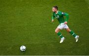 10 June 2019; Conor Hourihane of Republic of Ireland during the UEFA EURO2020 Qualifier Group D match between Republic of Ireland and Gibraltar at the Aviva Stadium, Lansdowne Road in Dublin. Photo by Eóin Noonan/Sportsfile