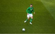 10 June 2019; Conor Hourihane of Republic of Ireland during the UEFA EURO2020 Qualifier Group D match between Republic of Ireland and Gibraltar at the Aviva Stadium, Lansdowne Road in Dublin. Photo by Eóin Noonan/Sportsfile