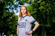 20 June 2019; LGFA players Ciara Trant of Dublin, Niamh Carr of Donegal, Áine McDonagh of Galway and Eimear Scally of Cork were at today’s announcement of AIG’s exclusive insurance offers to LGFA members. As Official Insurance Partner of the LGFA, AIG revealed exclusive 15% off car insurance & 25% off home insurance for all LGFA members and their families. All adult Intercounty LGFA players receive 25% off car insurance. Find out more about these exclusive LGFA insurance deals on www.aig.ie/lgfa. Pictured at the announcement is Ciara Trant of Dublin at AIG Offices in Dublin. Photo by Sam Barnes/Sportsfile