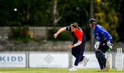 22 June 2019; Mark Adair of Northern Knights bowls during the IP20 Cricket Inter-Pros match between North West Warriors and Northern Knight at Pembroke Cricket Club in Dublin. Photo by Harry Murphy/Sportsfile