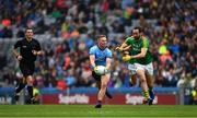 23 June 2019; Referee Sean Hurson keeps a close eye as Graham Reilly of Meath prepares to tackle Ciaran Kilkenny of Dublin during the Leinster GAA Football Senior Championship Final match between Dublin and Meath at Croke Park in Dublin. Photo by Ray McManus/Sportsfile