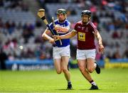 30 June 2019; Paul Greville of Westmeath in action against Aaron Dunphy of Laois during the Joe McDonagh Cup Final match between Laois and Westmeath at Croke Park in Dublin. Photo by Ray McManus/Sportsfile