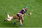 30 June 2019; Shaun Murphy of Wexford in action against Adrian Mullen of Kilkenny during the Leinster GAA Hurling Senior Championship Final match between Kilkenny and Wexford at Croke Park in Dublin. Photo by Daire Brennan/Sportsfile