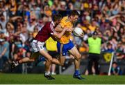 29 June 2019; Gary Brennan of Clare in action against Kevin Maguire of Westmeath during the GAA Football All-Ireland Senior Championship Round 3 match between Westmeath and Clare at TEG Cusack Park in Mullingar, Westmeath. Photo by Sam Barnes/Sportsfile