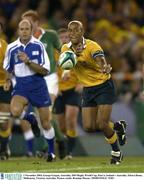 1 November 2003; George Gregan, Australia. 2003 Rugby World Cup, Pool A, Ireland v Australia, Telstra Dome, Melbourne, Victoria, Australia. Picture credit; Brendan Moran / SPORTSFILE *EDI*