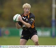 1 November 2003; David Connellan, Buccaneer. AIB League Division 1, UCD v Buccaneers, Belfield, UCD, Dublin. Rugby. Picture credit; Matt Browne / SPORTSFILE *EDI*