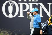 18 July 2019; Rory McIlroy of Northern Ireland on the 18th green after his round during Day One of the 148th Open Championship at Royal Portrush in Portrush, Co Antrim. Photo by Ramsey Cardy/Sportsfile