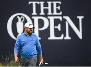 19 July 2019; JB Holmes of USA on the 18th green during Day Two of the 148th Open Championship at Royal Portrush in Portrush, Co Antrim. Photo by Ramsey Cardy/Sportsfile