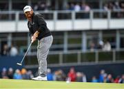 20 July 2019; JB Holmes of USA putts on the 1st green during Day Three of the 148th Open Championship at Royal Portrush in Portrush, Co Antrim. Photo by Brendan Moran/Sportsfile