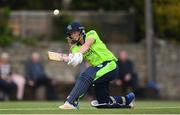 28 May 2019; Kim Garth of Ireland during the Women’s Cricket International between Ireland and West Indies at Pembroke Cricket Club in Dublin. Photo by Harry Murphy/Sportsfile