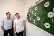 24 July 2019; Jamie Carragher and Brian O’Driscoll launch ‘Sports Extra’ on Sky. The new sports pack which includes BT Sport and Premier Sports will be available to new & existing Sky Sports customers from August 1 for just €10 extra a month. Sports fans will be able to watch an unbeatable range of sports, including every single live Premier League game, all in one place. Photo by David Fitzgerald/Sportsfile