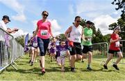 28 July 2019; Attendees during the Athletics Ireland Festival of Running at Morton Stadium in Santry, Dublin. Photo by Sam Barnes/Sportsfile