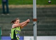 28 July 2019; Ciara McGuire of Na Fianna A.C., Co. Meath, competing in the Women's Hammer  during day two of the Irish Life Health National Senior Track & Field Championships at Morton Stadium in Santry, Dublin. Photo by Harry Murphy/Sportsfile