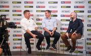 24 July 2019; Brian O'Driscoll and Jamie Carragher speaking to Eoin McDevitt during the launch of ‘Sports Extra’ on Sky. The new sports pack which includes BT Sport and Premier Sports will be available to new & existing Sky Sports customers from August 1 for just €10 extra a month. Sports fans will be able to watch an unbeatable range of sports, including every single live Premier League game, all in one place. Photo by David Fitzgerald/Sportsfile