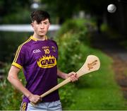 31 July 2019; At The Bord Gáis Energy GAA Hurling All-Ireland U-20 Championship semi-finals preview event in Dublin is Wexford's Charlie Mc Guckin. He was joined by Joe Canning and Ger Cunningham, who were announced as judges for the Bord Gáis Energy U-20 Player of the Year Award, Tipperary's Paddy Cadell, Kilkenny’s Adrian Mullen and Cork’s Brian Turnbull. Kerry’s Adam O’Sullivan and Down’s Ruairí McCrickard were also in Dublin to look forward the Richie McElligott Cup decider. Photo by Stephen McCarthy/Sportsfile