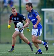 31 July 2019; Edouard Lamolle of Western Europe, right, in action against Patrick Hayes of Charlotte James Connollys in their Men's Football Native Born tournament game during the Renault GAA World Games 2019 Day 3 at WIT Arena, Carriganore, Co. Waterford.  Photo by Piaras Ó Mídheach/Sportsfile