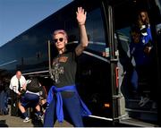 3 August 2019; USA's Megan Rapinoe arrives prior to the Women's International Friendly match between USA and Republic of Ireland at Rose Bowl in Pasadena, California, USA. Photo by Cody Glenn/Sportsfile