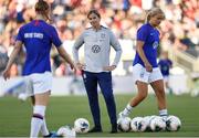 3 August 2019; USA head coach Jill Ellis prior to the Women's International Friendly match between USA and Republic of Ireland at Rose Bowl in Pasadena, California, USA. Photo by Cody Glenn/Sportsfile