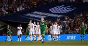 3 August 2019; Amber Barrett of Republic of Ireland reacts after her side conceded a second goal their during the Women's International Friendly match between USA and Republic of Ireland at Rose Bowl in Pasadena, California, USA. Photo by Cody Glenn/Sportsfile