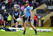 4 August 2019; Diarmuid Connolly of Dublin prior to the GAA Football All-Ireland Senior Championship Quarter-Final Group 2 Phase 3 match between Tyrone and Dublin at Healy Park in Omagh, Tyrone. Photo by Brendan Moran/Sportsfile