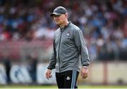 4 August 2019; Dublin manager Jim Gavin before the GAA Football All-Ireland Senior Championship Quarter-Final Group 2 Phase 3 match between Tyrone and Dublin at Healy Park in Omagh, Tyrone. Photo by Oliver McVeigh/Sportsfile