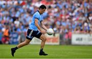 4 August 2019; Rory O'Carroll of Dublin during the GAA Football All-Ireland Senior Championship Quarter-Final Group 2 Phase 3 match between Tyrone and Dublin at Healy Park in Omagh, Tyrone. Photo by Brendan Moran/Sportsfile