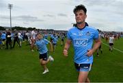4 August 2019; Eric Lowndes of Dublin leaves the pitch after the GAA Football All-Ireland Senior Championship Quarter-Final Group 2 Phase 3 match between Tyrone and Dublin at Healy Park in Omagh, Tyrone. Photo by Brendan Moran/Sportsfile