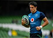 10 August 2019; Joey Carbery of Ireland prior to the Guinness Summer Series 2019 match between Ireland and Italy at the Aviva Stadium in Dublin. Photo by Brendan Moran/Sportsfile