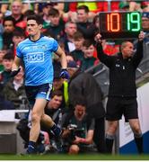 10 August 2019; Diarmuid Connolly of Dublin comes onto the pitch during the second half of the GAA Football All-Ireland Senior Championship Semi-Final match between Dublin and Mayo at Croke Park in Dublin. Photo by Stephen McCarthy/Sportsfile