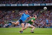 10 August 2019; Colm Boyle of Mayo and Ciarán Kilkenny of Dublin during the GAA Football All-Ireland Senior Championship Semi-Final match between Dublin and Mayo at Croke Park in Dublin. Photo by Stephen McCarthy/Sportsfile